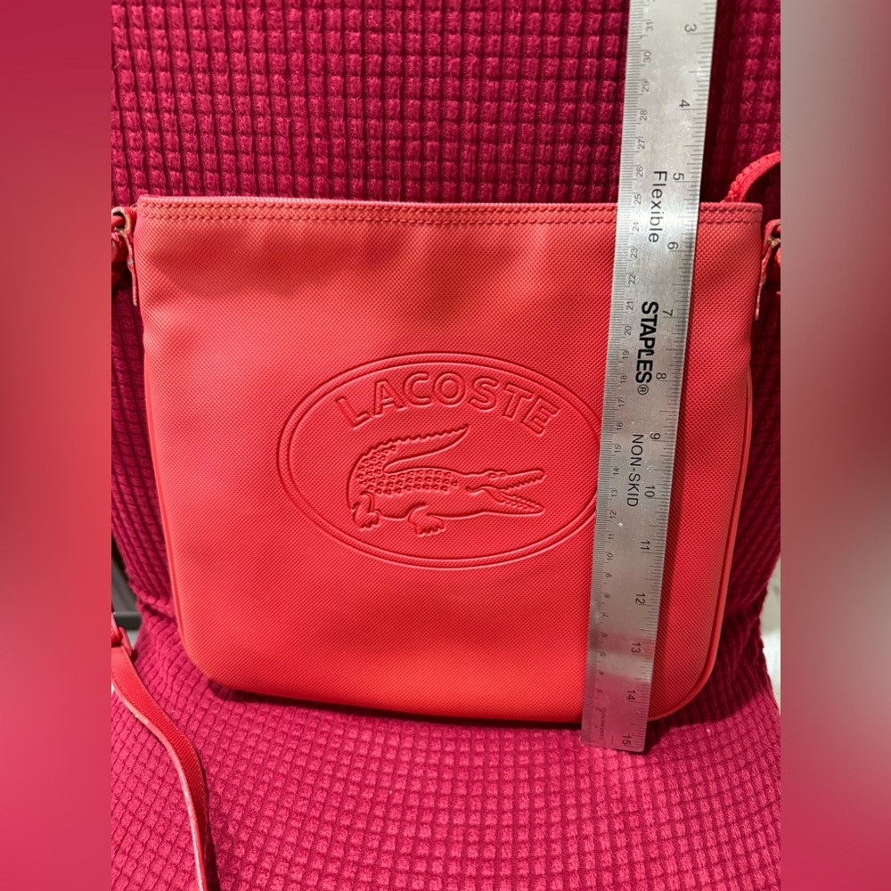 Lacoste Women's Red Crossbody Bag